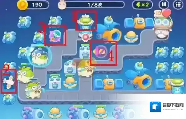 保卫萝卜4太空穿越第五十一关怎么过 通关流程攻略