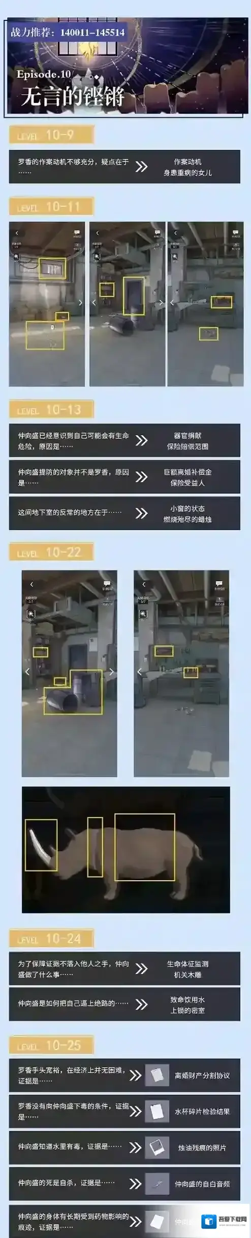 未定事件簿第十章主线剧情通关攻略