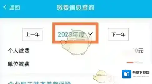 智慧人社社保缴费记录