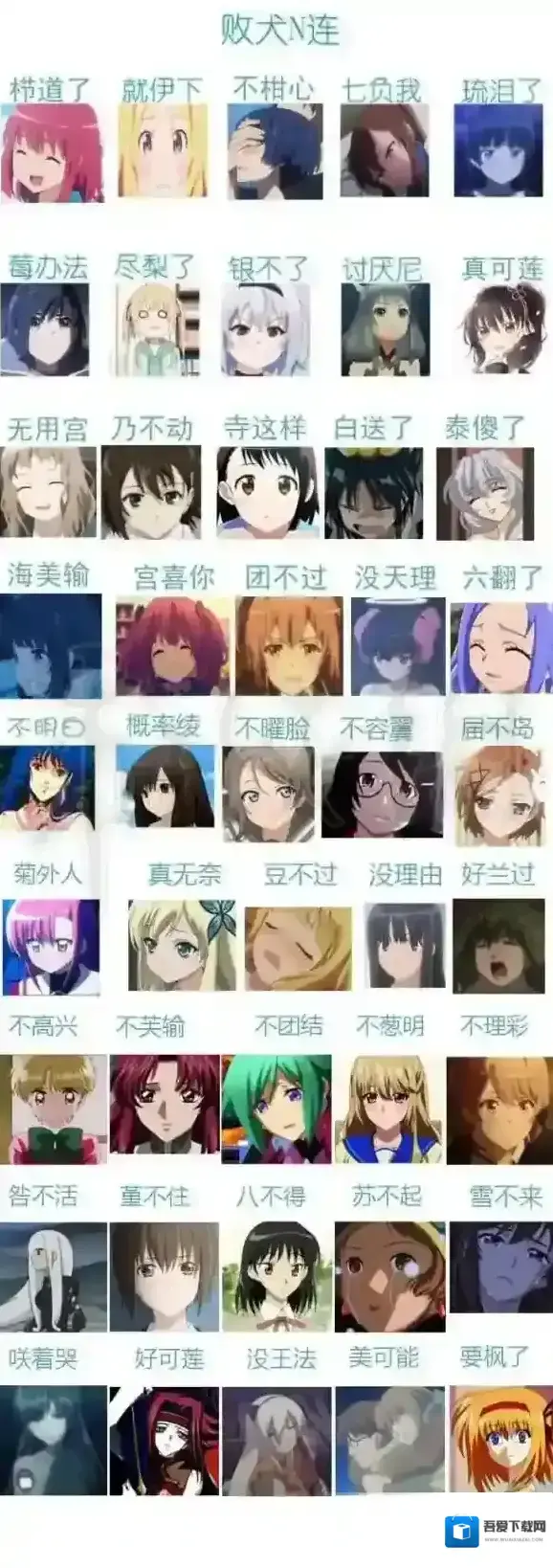 QQ微信表情大全是什么意思