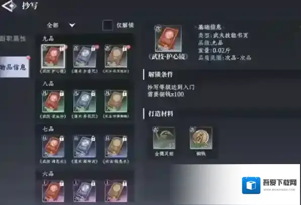 大奉打更人物品