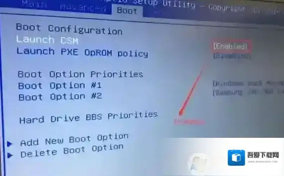 华硕分区表类型