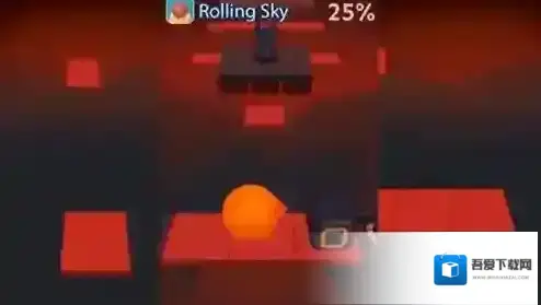 滚动的天空小球