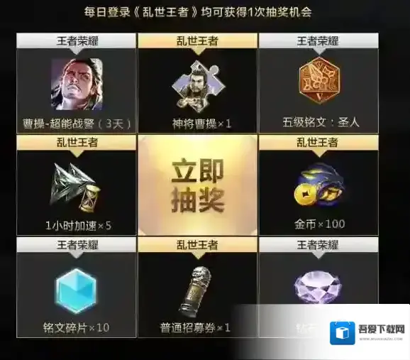 乱世王者王者荣耀