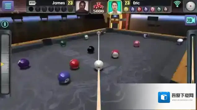 3D台球台球游戏