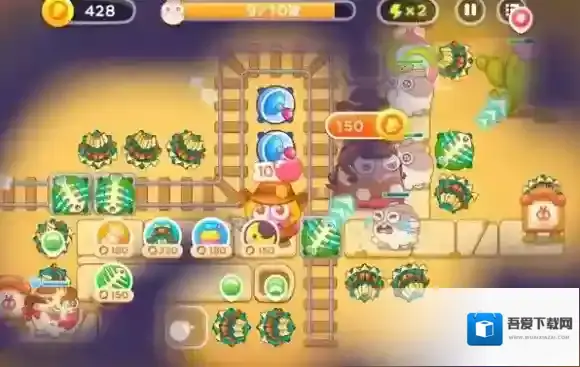 保卫萝卜4地图上