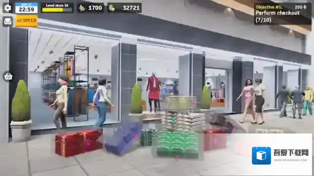 服装店模拟器货柜