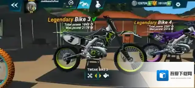 疯狂技能越野摩托车3游戏