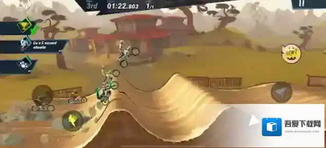 疯狂技能越野摩托车3越野摩托车