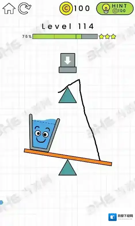 快乐玻璃杯114关怎么过 HappyGlass第114关三星通关攻略
