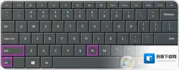 win7系统在桌面快速的创建新建文件夹方法？创建新建文件的快捷键是什么