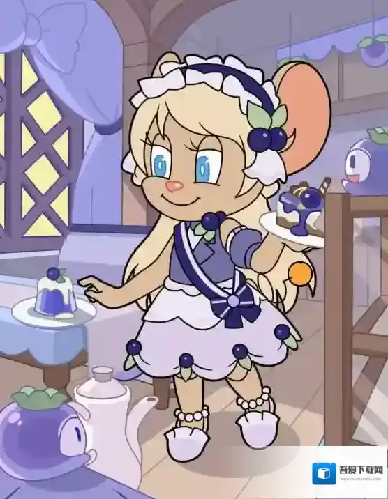 猫和老鼠朵朵全新A级皮肤丨摘取夏日美味蓝莓，享受来自蓝色浆果的酸酸甜甜~