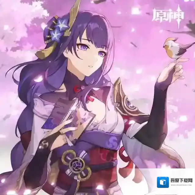 原神 雷电将军生日快乐｜很新奇，从来没觉得时间过得这么快…