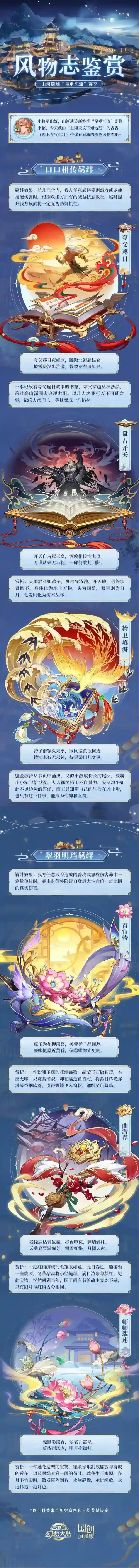 三国志幻想大陆风物志鉴赏 | 山河遗迹“星垂江流”赛季橙色风物志抢先看！