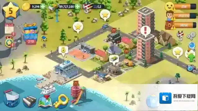 城市岛屿6建造人生城市岛屿