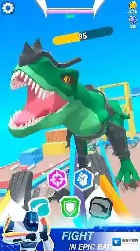 机器人格斗敌人