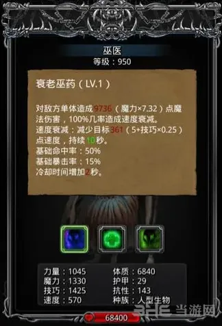 地下城堡巫医