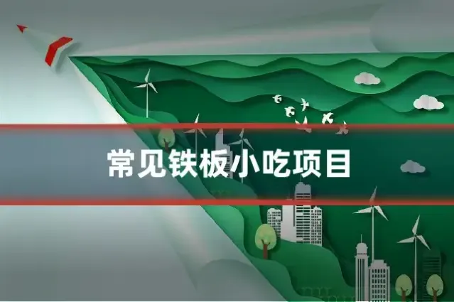 常见铁板小吃项目