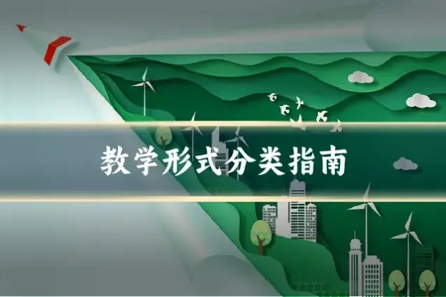 教学形式分类指南