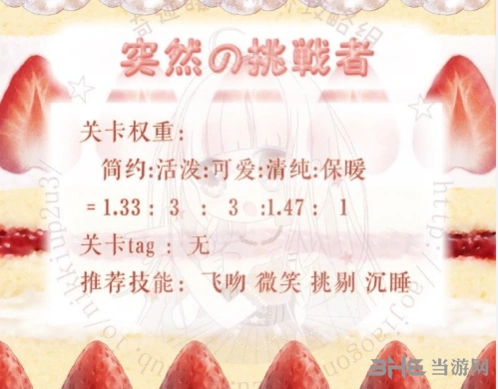 奇迹暖暖甜点