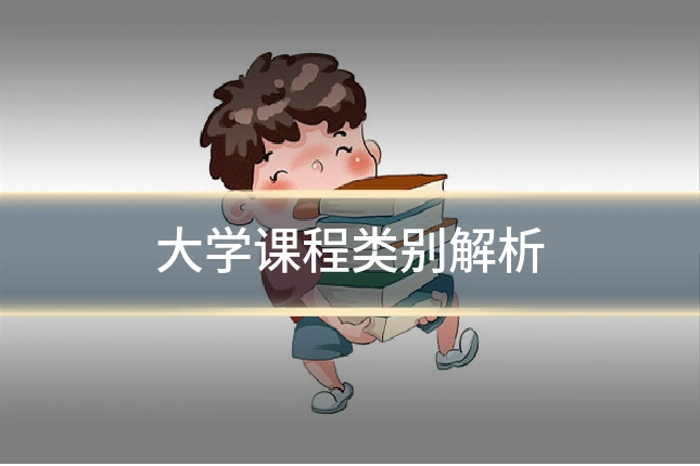大学课程类别解析