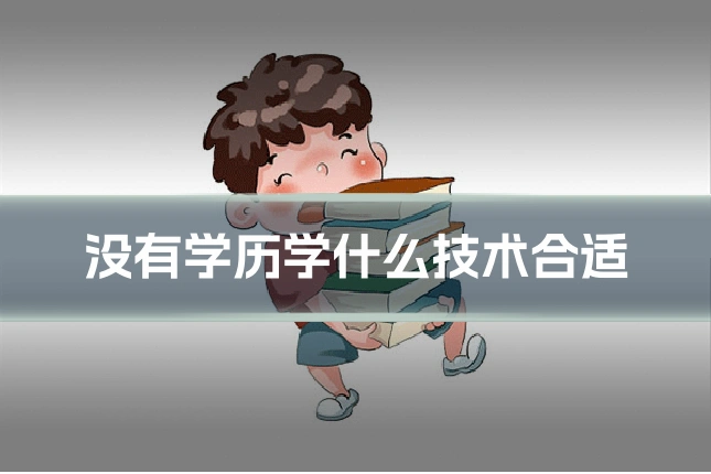 没有学历学什么技术合适