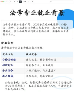 法学专业