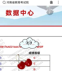 会考成绩