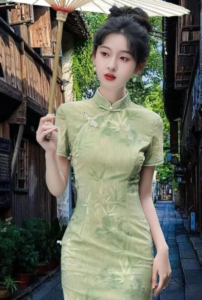 穿旗袍