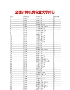 计算机类