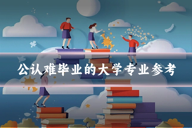 公认难毕业的大学专业参考