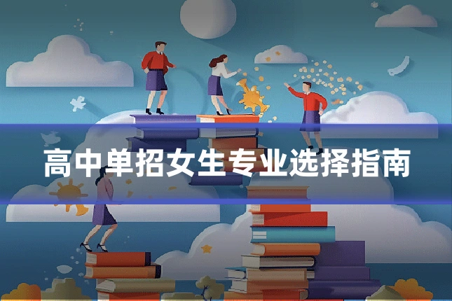 高中单招女生专业选择指南