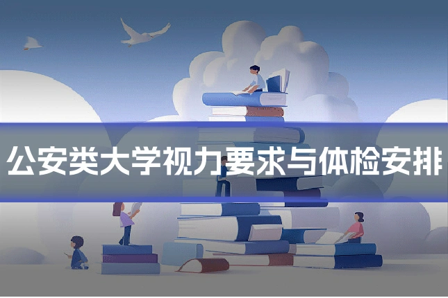 公安类大学视力要求与体检安排