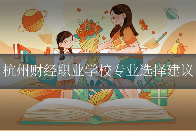 杭州财经职业学校专业选择建议