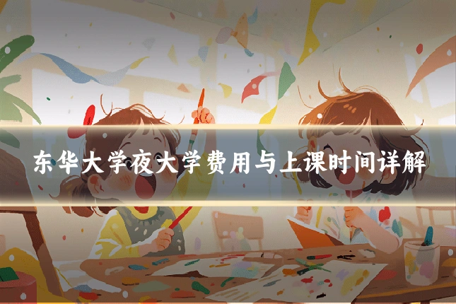 东华大学夜大学费用与上课时间详解