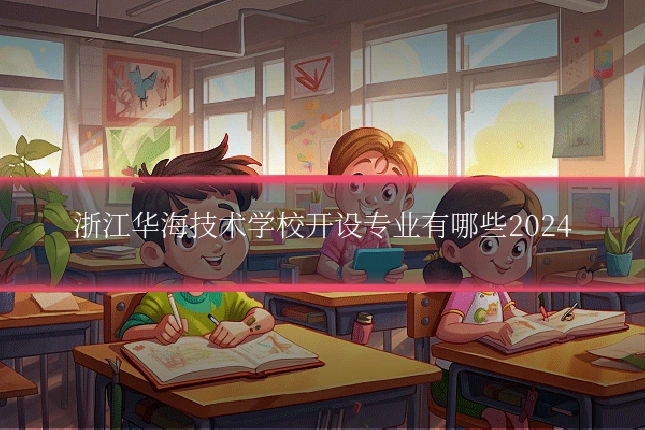 浙江华海技术学校开设专业有哪些2024