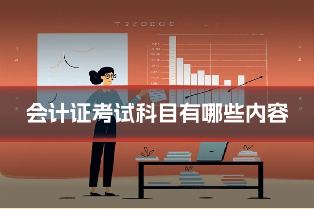 会计证考试科目有哪些内容