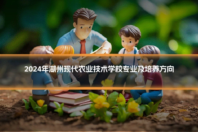2024年湖州现代农业技术学校专业及培养方向