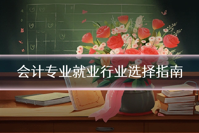 会计专业就业行业选择指南
