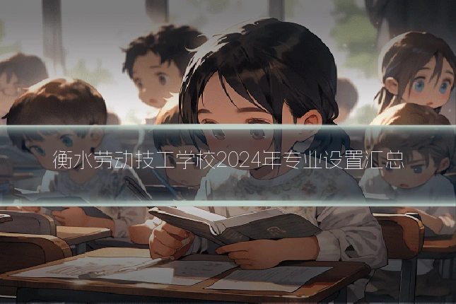 衡水劳动技工学校2024年专业设置汇总