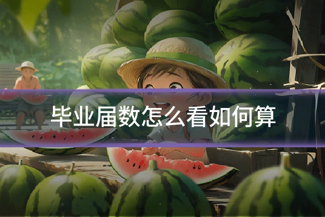 毕业届数怎么看如何算