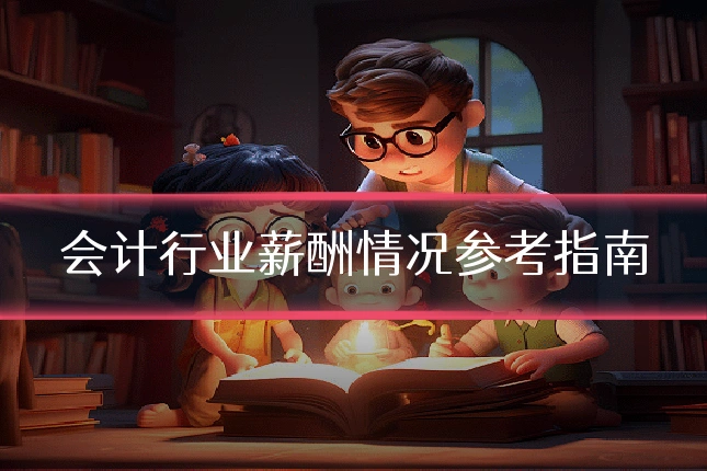 会计行业薪酬情况参考指南