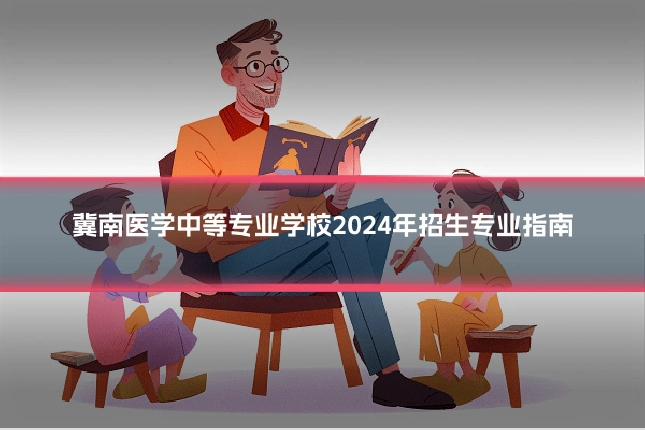 冀南医学中等专业学校2024年招生专业指南
