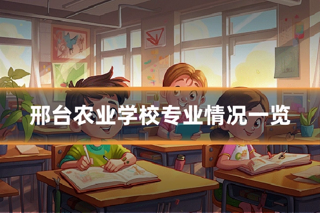 邢台农业学校专业情况一览