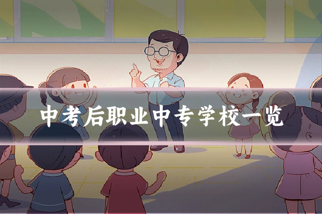 中考后职业中专学校一览