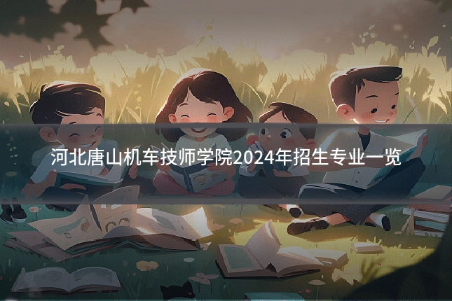 河北唐山机车技师学院2024年招生专业一览