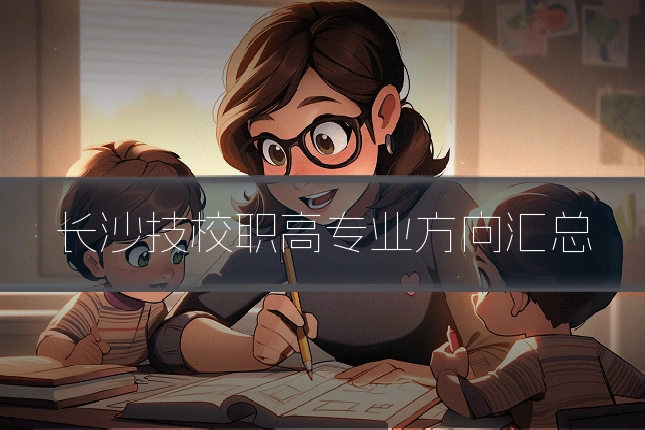 长沙技校职高专业方向汇总