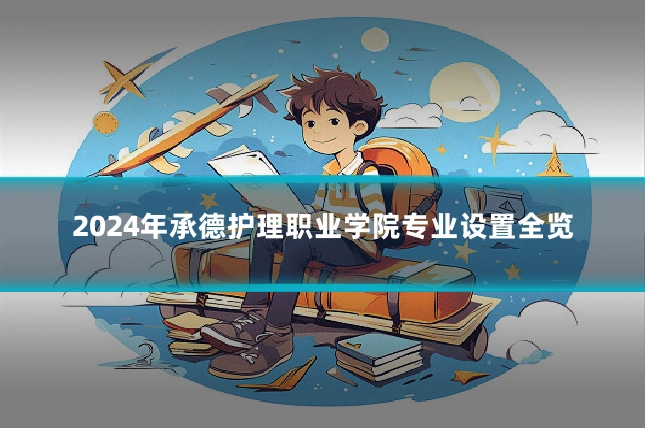 2024年承德护理职业学院专业设置全览