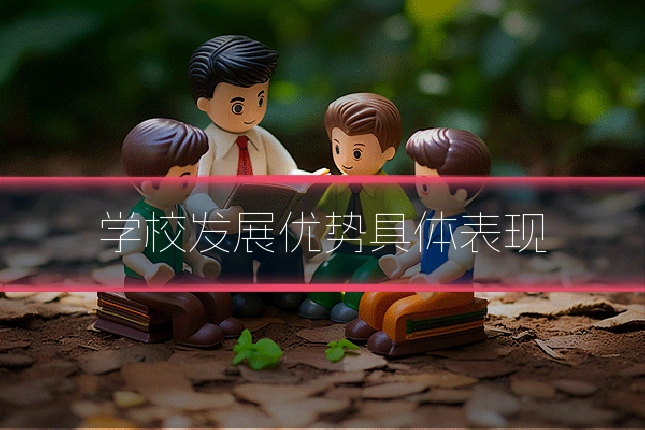 学校发展优势具体表现