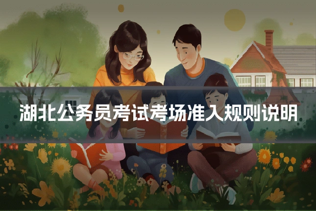 湖北公务员考试考场准入规则说明